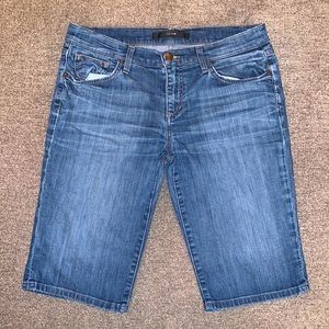 Joe's Jeans Medium Blue Denim Jean Shorts